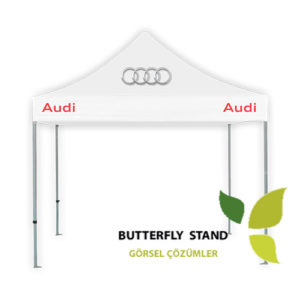 Katlanır Tente Tavan Baskılı