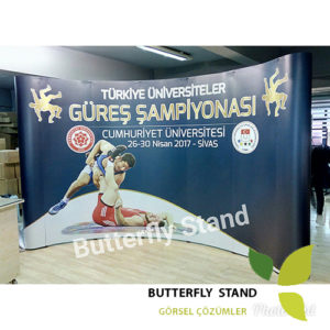 Örümcek Stand Üretim oval 3x5